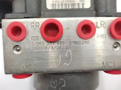 Gebrauchtes Autoersatzteil abs zum fiat grande punto van (199_) 1.4 (199cxb1a, 199dxb1a) oem-iam-referenzen 51860290 0265232485 71753355