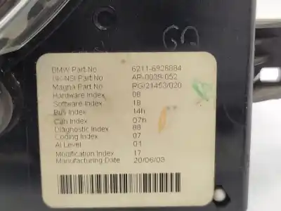 Second-hand car spare part dashboard for mini mini (r50, r53) one d oem iam references 62116928884  62109126990
