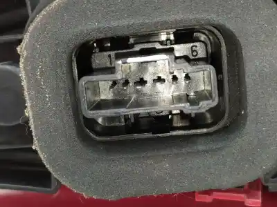 Second-hand car spare part left tailgate light for citroen c3 1.4 hdi exclusive oem iam references 6350q3  