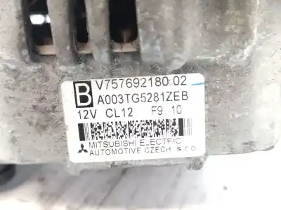 Second-hand car spare part alternator for citroen c4 picasso i monospace (ud_) 1.6 vti 120 oem iam references 757692180 a003tg5281 5705kg
