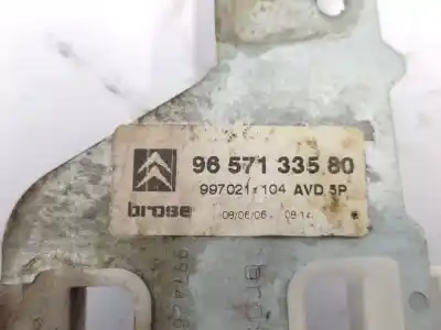 Piesă de schimb auto la mâna a doua mecanism acționare geam fațã dreapta pentru citroen c4 i (lc_) 1.6 hdi referințe oem iam 9647441380  9222v0