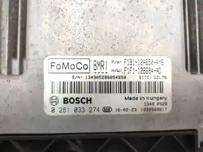 Second-hand car spare part ecu engine control for ford fiesta vi (cb1, ccn) 1.5 tdci oem iam references f1b112a650ayb 1873891 