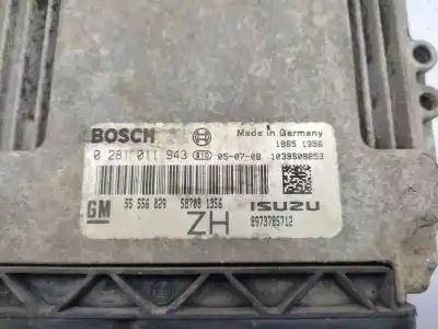 Second-hand car spare part ecu engine control for opel astra h ranchera familiar (a04) 1.7 cdti (l35) oem iam references 55556829 0281011943 