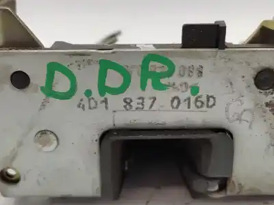 Second-hand car spare part front right door lock for audi a4 b5 (8d2) 1.9 tdi oem iam references 4d1837016d  