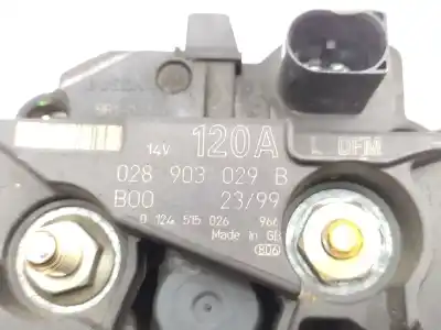 Автозапчастина б/у генератор для audi a4 b5 (8d2) 1.9 tdi посилання на oem iam 028903029b 0124515026 