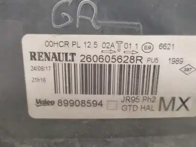 Second-hand car spare part left headlight for renault scenic iii grand family edition oem iam references 260605628 89908594 260608203r