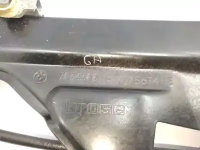 Peça sobressalente para automóvel em segunda mão elevador de vidros traseiro direito por bmw 5 (e60) 520 i referências oem iam 51357184746  