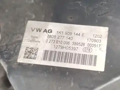 Автозапчастина б/у рульмова рейка для audi a3 (8p1) 1.9 tdi посилання на oem iam 1k1423051as  1k1909144e