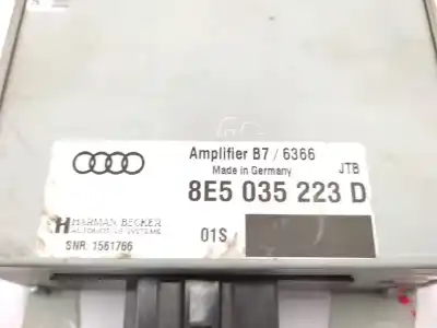 Автозапчастина б/у електронний модуль для audi a4 b7 (8ec) 2.0 tdi 16v посилання на oem iam 8e0035223d  