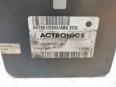 Second-hand car spare part abs for mini mini (r50, r53) one oem iam references 34516757062 10020600104 34512460504