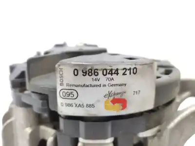 Автозапчастина б/у генератор для opel corsa c (x01) 1.2 (f08, f68) посилання на oem iam 9192825 0986044210 