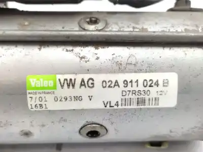 Pezzo di ricambio per auto di seconda mano motorino di avviamento per audi a3 (8l1) 1.9 tdi riferimenti oem iam 02a911024b d7rs30 02a911024d