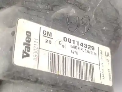 Second-hand car spare part left headlight for opel corsa c (x01) 1.2 (f08, f68) oem iam references 9114329  9196231