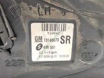 Peça sobressalente para automóvel em segunda mão espelho retrovisor esquerdo por opel astra h gtc (a04) 1.7 cdti (l08) referências oem iam 13140673  