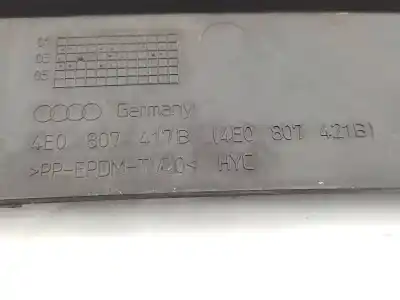 Автозапчастина б/у задні модинги для audi a8 (4e2) 3.7 v8 40v cat (bfl) посилання на oem iam 4e0807417b  