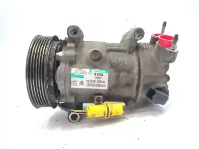 Pezzo di ricambio per auto di seconda mano COMPRESSORE ARIA CONDIZIONATA per PEUGEOT 207/207+ (WA_, WC_) 1.6 HDI Riferimenti OEM IAM 9651910980  
