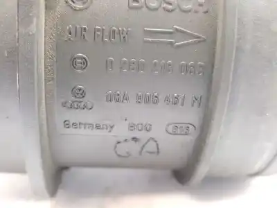 Second-hand car spare part flowmeter for audi a3 (8l1) 1.9 tdi oem iam references 06a906461m 0280218065 071906461a