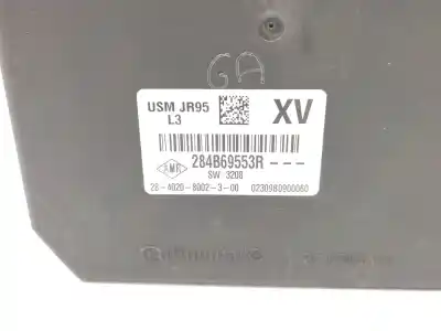 Second-hand car spare part fuse box unit for renault grand scénic iii (jz0/1_) 1.9 dci oem iam references 284b69553r  