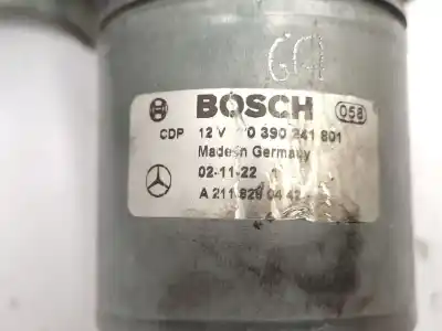 Pièce détachée automobile d'occasion moteur d'essuie-glace avant pour mercedes-benz clase e (w211) e 270 cdi (211.016) références oem iam a2118200442 0390241801 