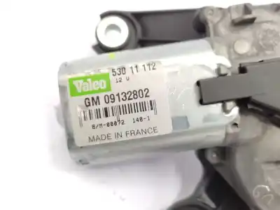 Second-hand car spare part rear windshield wiper motor for opel corsa c (x01) 1.2 (f08, f68) oem iam references 9132802  