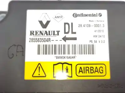 Second-hand car spare part airbag control unit for renault latitude (l70_) 2.0 dci 175 (l70y) oem iam references 285583504r  