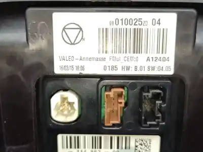 Pezzo di ricambio per auto di seconda mano display multifunzione per citroen c4 cactus 1.2 vti 82 riferimenti oem iam 98010025zd  