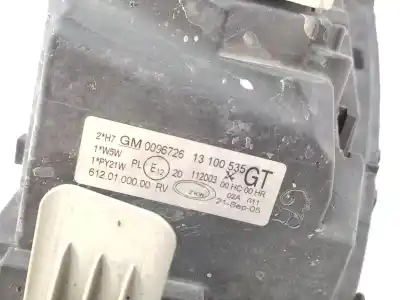 Автозапчастина б/у ліва фара для opel corsa c (x01) 1.2 twinport (f08, f68) посилання на oem iam 93177646  