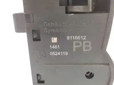Piesă de schimb auto la mâna a doua maneta bloc lumini pentru opel corsa c (x01) 1.2 (f08, f68) referințe oem iam 9116612  