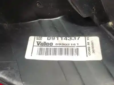 Автозапчастина б/у правий ліхтар для opel corsa c (x01) 1.2 (f08, f68) посилання на oem iam 9114337  9196364