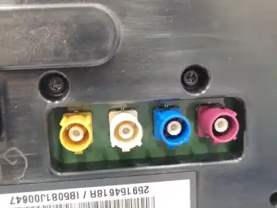 Second-hand car spare part multifunction display for renault latitude (l70_) 2.0 dci 175 (l70y) oem iam references 259154618r  