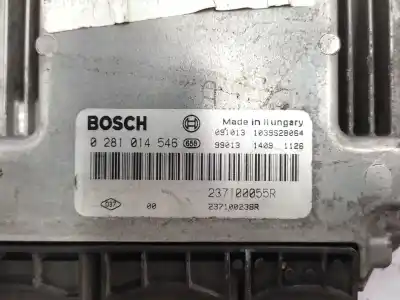 Автозапчастина б/у ебу контролер двигуна для renault grand scénic iii (jz0/1_) 1.9 dci посилання на oem iam 237100055r 0281014546 