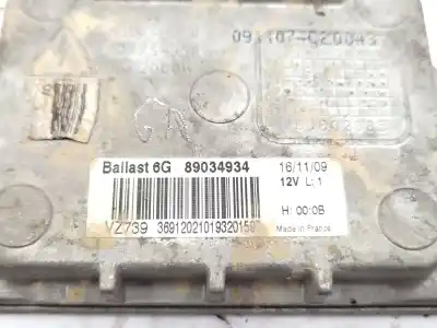 Автозапчастина б/у блок управління ксеноновими фарами для renault grand scénic iii (jz0/1_) 1.9 dci посилання на oem iam 7701208945 89034934 