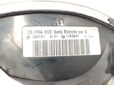 Peça sobressalente para automóvel em segunda mão farolim dianteiro esquerdo por bmw 3 (e46) 320 d referências oem iam 7165847  63137165847