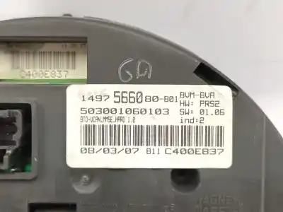 Peça sobressalente para automóvel em segunda mão quadrante por citroen c8 (ea_, eb_) 2.0 hdi referências oem iam 1497566080  6105xp