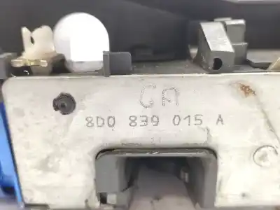 Автозапчастина б/у замок дверей заднього лівого для audi a3 (8l1) 1.9 tdi посилання на oem iam 8d0839015a  