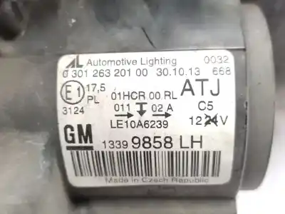 Автозапчасти б/у левая фара за opel zafira tourer c (p12) 2.0 cdti (75) ссылки oem iam 13399858 0301263201 