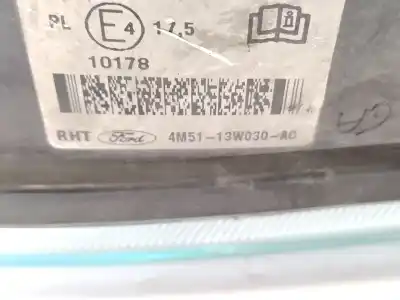 Автозапчастина б/у ліва фара для ford focus ii (da_, hcp, dp) 1.8 flexifuel посилання на oem iam 4m5113w030ac  1480990