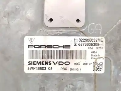 Автозапчасти б/у блок управления двигателем за porsche cayenne (typ 9pa1) s ссылки oem iam 95561860403 5wp46503 