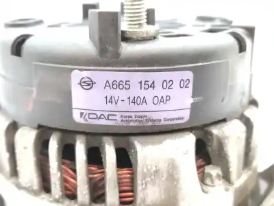 Second-hand car spare part alternator for ssangyong rodius i 2.7 xdi oem iam references a6651540202  