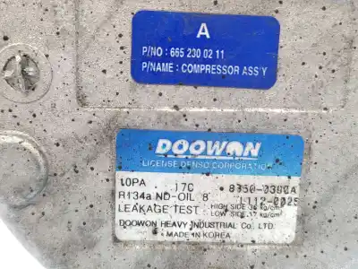 İkinci el araba yedek parçası klima kompresörü için ssangyong rodius i 2.7 xdi oem iam referansları 6652300211  