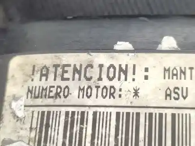 Автозапчастина б/у двигун комплект для seat leon (1m1) 1.9 tdi посилання на oem iam asv  