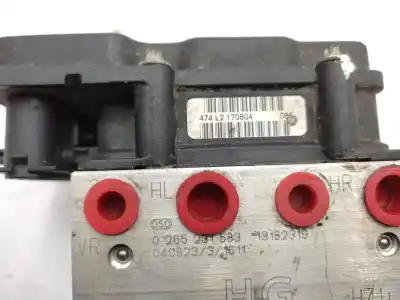 Автозапчастина б/у абс для opel corsa c (x01) 1.2 twinport (f08, f68) посилання на oem iam 13182319 0265231583 