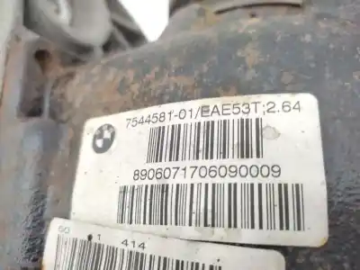 Pezzo di ricambio per auto di seconda mano differenziale posteriore per bmw 5 (e60) 520 d riferimenti oem iam 7544581  33107560588