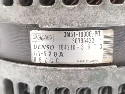 Second-hand car spare part alternator for ford focus c-max (dm2) 2.0 tdci oem iam references 3m5t10300pd 1042103513 1708322 Second-hand car spare part alternator for ford focus c-max (dm2) 2.0 tdci oem iam references 3m5t10300pd 1042103513 1708322