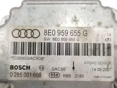 Автозапчасти б/у блок управления подушками безопасности за audi a4 b7 (8ec) 2.0 tdi 16v ссылки oem iam 8e0959655g 0285001668 