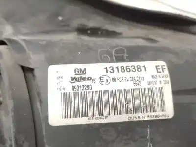 Pezzo di ricambio per auto di seconda mano faro anteriore sinistro per opel corsa d (s07) 1.4 (l08 l68) riferimenti oem iam 13186381  93189357