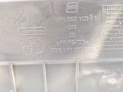 Peça sobressalente para automóvel em segunda mão porta luvas por seat leon (1p1) 1.6 tdi referências oem iam 1p1857095c  1p1857095d