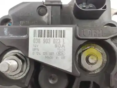 Автозапчастина б/у генератор для seat leon (1m1) 1.9 tdi посилання на oem iam 038903023l 0124325001 038903018px