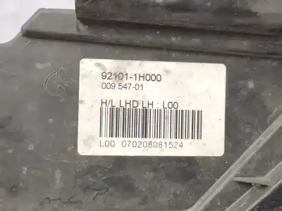 Second-hand car spare part left headlight for kia cee´d concept oem iam references 921011h000  