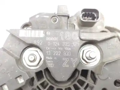 Автозапчастина б/у генератор для opel corsa d (s07) 1.4 (l08, l68) посилання на oem iam 13222930 0124325171 95520021